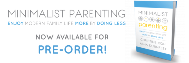 Minimalist Parenting now available for pre-order!